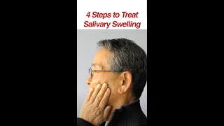 4 Steps to Treat Salivary Swelling from Blockage or Infection at Home shorts fauquierent [upl. by Lunseth]