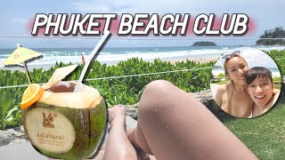 Katathani Beach Club  Kata Noi Beach  PHUKET  Vlog 35 [upl. by Ginger]