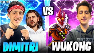 Dimitri Vs Wukong 😂 Account Delet Challenge With My Brother 😱 2 Vs 2 Clash Squad Garena Free Fire [upl. by Donalt]