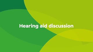 Hearing aid discussion  Specsavers Audiology AU [upl. by Aihsekram932]