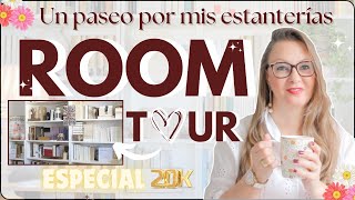 Paseo por mis estanterías  ROOM TOUR  🎊 Especial 20000 suscriptores 🎊 [upl. by Egbert175]