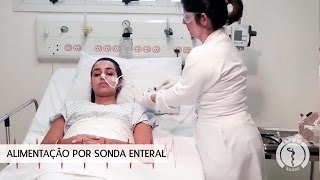 Alimentação por sonda enteral [upl. by Irama]