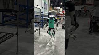 Agility Robotics Digit Mobile Manipulation Robot Humanoid Modex Industry Expo GWCC Atlanta Georgia [upl. by Donielle450]