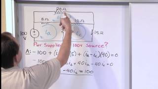 Mesh Current Problems in Circuit Analysis  Electrical Circuits Crash Course  Beginners Electronics [upl. by Einej]