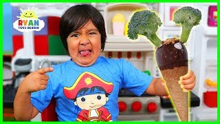 Do You Like Broccoli Ice Cream Song  Kids Nursery Rhymes with Ryan [upl. by Eikin474]