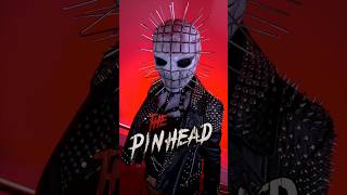 The PINHEAD ⚠️Flash Warning My Halloween Costume Creation halloweenwithshorts halloweencostume [upl. by Kalagher552]