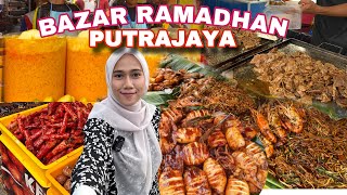 BAZAR RAMADAN PUTRAJAYA ❗️SANGAT MERIAHH  Malaysian Street Food [upl. by Ayrad124]