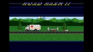 Road Rash 2 Video Scenes Part 15  WRECK [upl. by Claudian326]