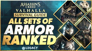 Every Armor Set Ranked  Assassins Creed Valhalla Survival Guide [upl. by Monte]