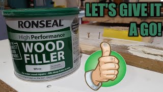 Lets try Ronseal Wood Filler [upl. by Jahncke]