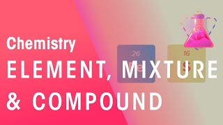 What Is An Element Mixture And Compound  Properties of Matter  Chemistry  FuseSchool [upl. by Arac479]