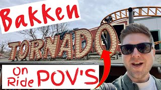 BAKKEN Amusement Park Denmark Vlog April 2023  First Ever Visit  Worst Coaster Ever [upl. by Nanah34]