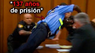 5 Policías Corruptos SE VUELVEN LOCOS En El Tribunal [upl. by Russom]