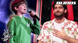 Disneys quotAladdinquot  A Whole New World David  Blind Auditions  The Voice Kids 2022 [upl. by Vinny]