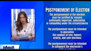 BSKE Postponement Ano ang totoong dahilan sa likod ng planong ipagpaliban ang barangay election [upl. by Amerigo219]