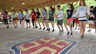 Serbian Tamburitza group performs at St Sava Camp near Springboro Pa [upl. by Lalitta154]