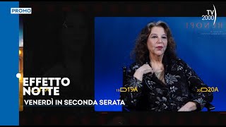 Stefania Sandrelli e Renato Casaro a Effetto Notte  Venerdì 8 novembre in seconda serata su Tv2000 [upl. by Nylareg]