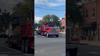 A Nice Rare amp Old Autocar AMT 1150 Dump Truck at DunellenNJ [upl. by Arbrab]