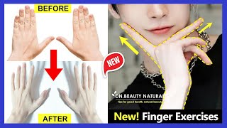 New Exercise for Fingers amp Hands Get Fingers slim and long straight Fix finger and hand pain [upl. by Atniuq]