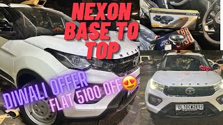 New Facelift Nexon Ko kara cancel❌ Nexon 2023 Modified ✅ OLD IS GOLD  Tata Genuine accessories [upl. by Alegnaoj]