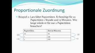 Proportionale und Antiproportionale Zuordnung  Dreisatz  Mathe [upl. by Iloj]