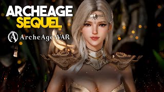 ArcheAge War  New MMORPG Launch Announced ArcheAge Sequel [upl. by Lait666]