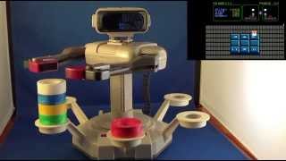 ROB the Robot Stack Up in Action NES Robotic Operating Buddy Working Robot Block [upl. by Ade]