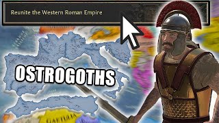 I tried to REUNITE the WESTERN ROMAN EMPIRE as the OSTROGOTHS [upl. by Meeharbi]