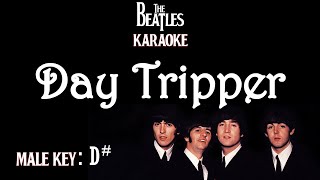 Day Tripper Karaoke The Beatles Male Key D [upl. by Adnolat]