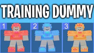 How To Spawn A Training Dummy Roblox Bedwars [upl. by Auoy]