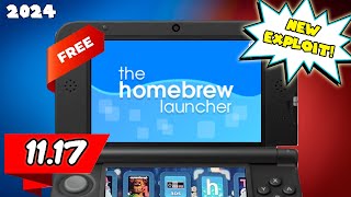 Full Guide to Homebrew ANY 3DS for FREE 1117 2024 Exploit [upl. by Orva]