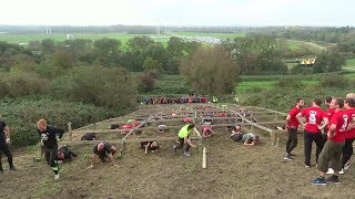 Strong Viking Obstacle Run Amsterdam Spaarnwoude 2017 [upl. by Evante]