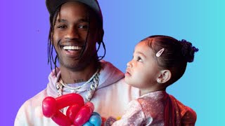 Travis Scott And Daughter Stormi Perform In The Air [upl. by Eilra]