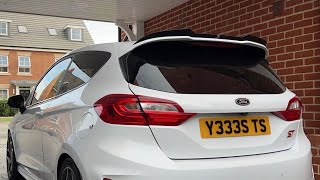 Maxton Design Spoiler Lip Install Fiesta MK8 [upl. by Eduino]