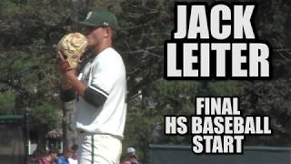 Jack Leiter  Delbarton pitcher  Final HS Baseball Start in State Finals [upl. by Giulio905]