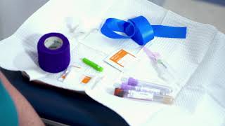 Perform a Venipuncture Collect a Venous Blood Sample Using the Vacuum Tube Method [upl. by Marucci]