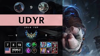 Udyr Top vs Tryndamere  NA Challenger Patch 1412 [upl. by Honoria]