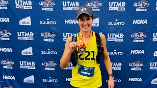 UTA50 Raquel Holgado I UltraTrail Australia UTMB Blue Mountains [upl. by Anizor]