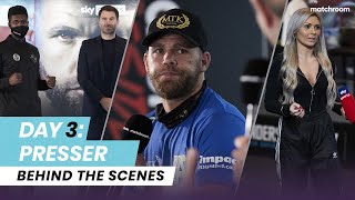 Fight Week Day 3 Billy Joe Saunders vs Martin Murray  Press Conference Behind The Scenes [upl. by Violet]