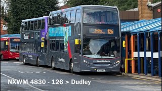 NXWM 4830 ADL Enviro 400 ZF€5 BX61LKV  Loud Diff [upl. by Eleumas]