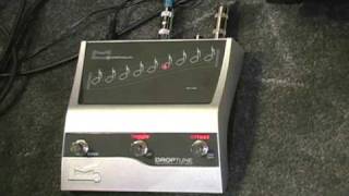 Morpheus DropTune Guitar Pedal Summer NAMM Demo [upl. by Wadlinger]