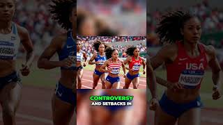 ShaCarri Richardsons Epic Comeback in 4x100m Relay [upl. by Aynuat]