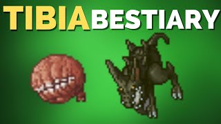 TIBIA BESTIARY Weakened Frazzlemaw Enfeebled Silencer  Feyrist [upl. by Euton]