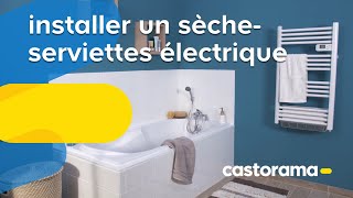 Comment installer un sècheserviettes électrique  Castorama [upl. by Missak329]