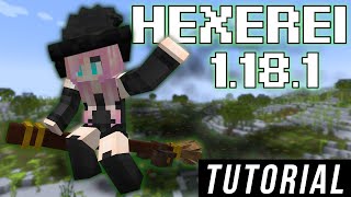 Hexerei mod New update 0113 Tutorial  Guide minecraft java edition [upl. by Diskson]