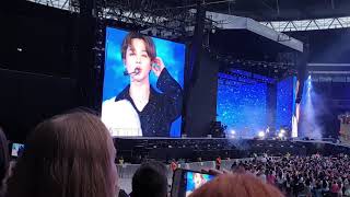 Serendipity Park Jimin  BTS Wembley 2nd June 2019 [upl. by Eelimaj]