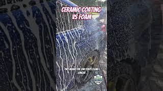 Ceramic coating makes the surface hydrophobic [upl. by Annia]