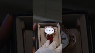 Unboxing panerai Luminor Due Goldtech Madreperla  GMT India panerai LuminorDue watch [upl. by Nnateragram]