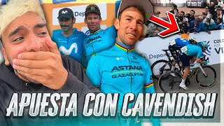 CAVENDISH vs GAVIRIA  Vlog del Tour Colombia  Etapa 4 [upl. by Leinaj704]