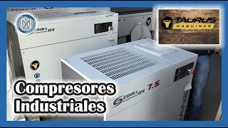 Compresores Industriales TAURUS Que saber antes de comprar consin Deposito  Omar Vaccari [upl. by Kirsten271]